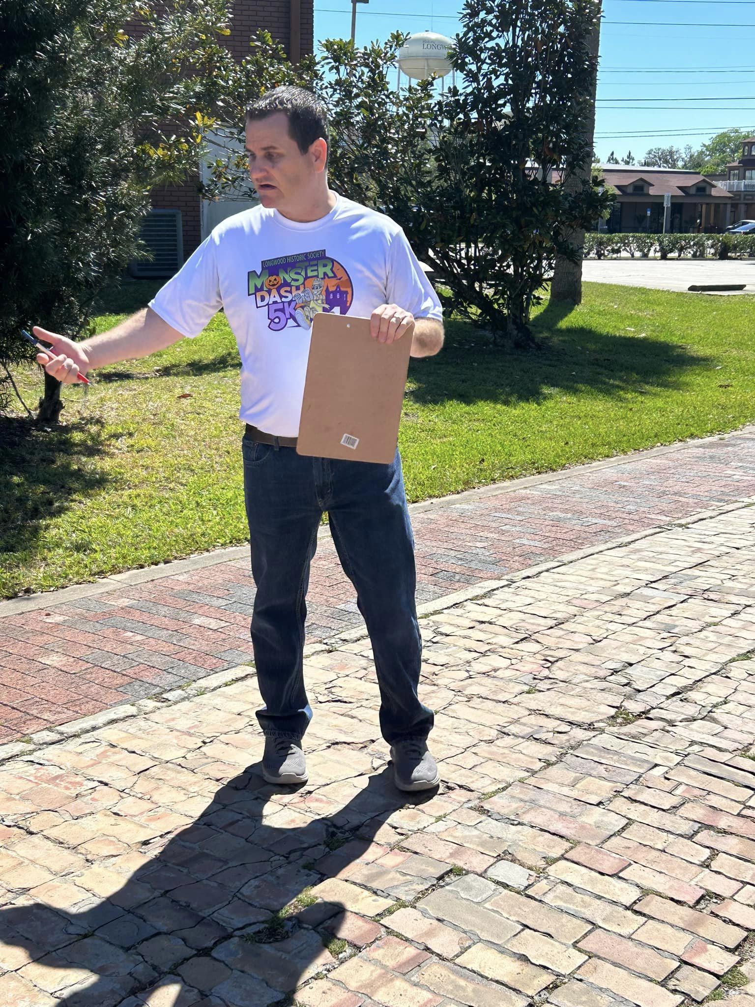 Leading a walking tour